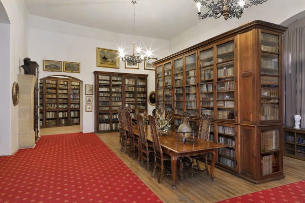 Library in Křivoklát Castle